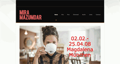 Desktop Screenshot of miramazumdar.com